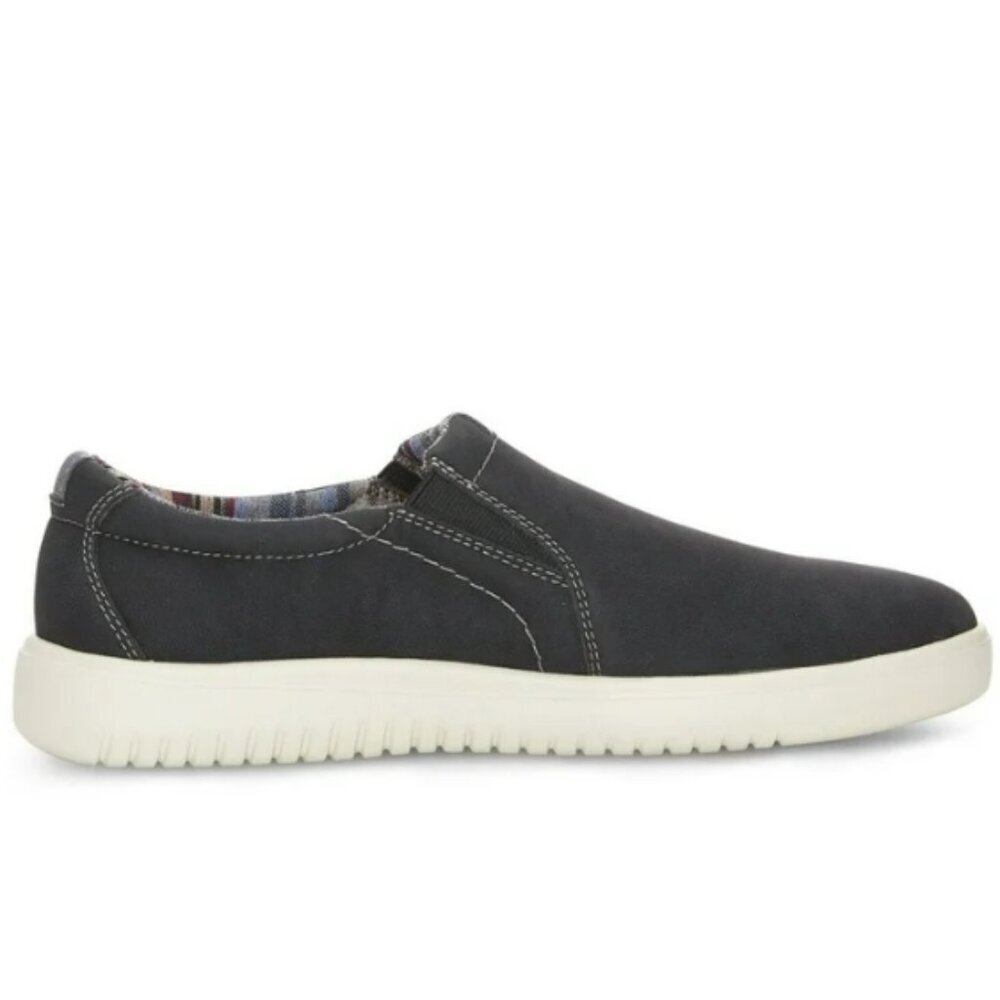 IZOD Men's Jackson Slip-On Memory Foam Shoes Black Size 8 NWT